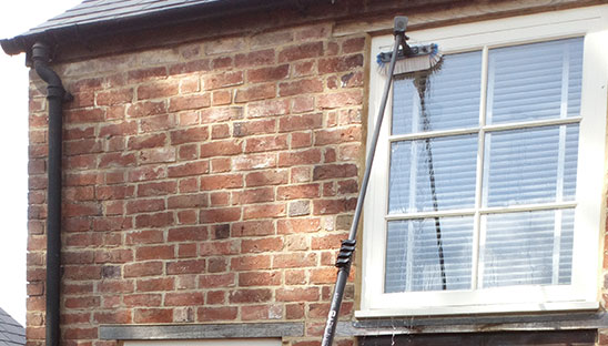 domestic window cleaning